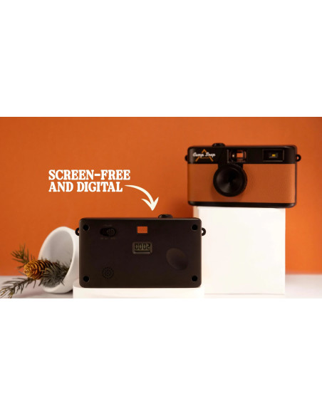 Screen Free Digital Cameras Chestnut Brown